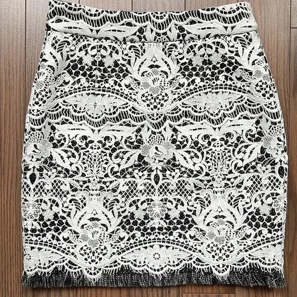 MAJE Jupe Courte Contre skirt size 36 NWT - Picture 9 of 13